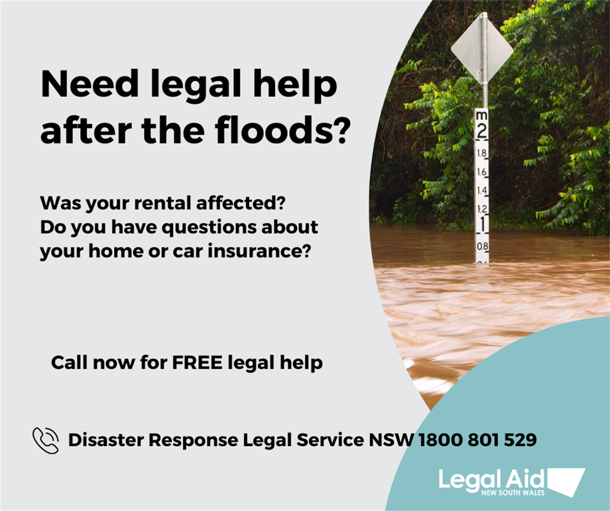 Legal Aid NSW Disaster Response Legal Service (DRLS) | Cowra Council