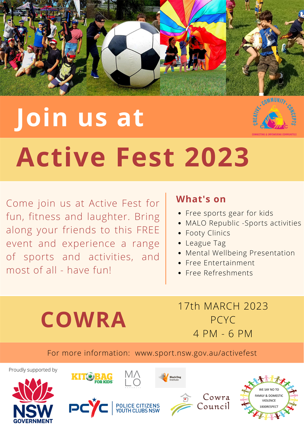 Active Fest 2023 | Cowra Council