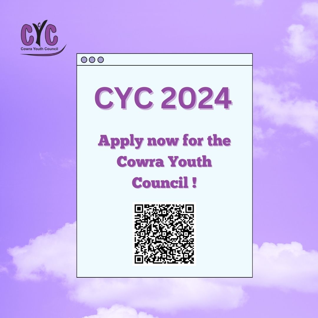 Apply Now For The 2024 Cowra Youth Council Cowra Council   Cyc 2024 Recruitment Card Fb Image 